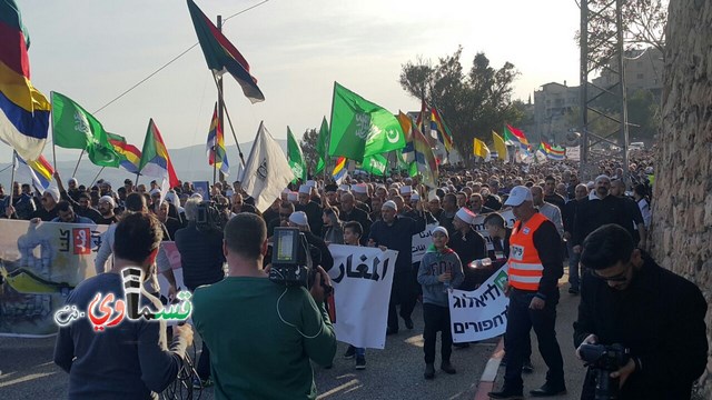 الآلاف في مظاهرة المغار تنديدا بسياسة هدم البيوت: موحدون ضد الهدم